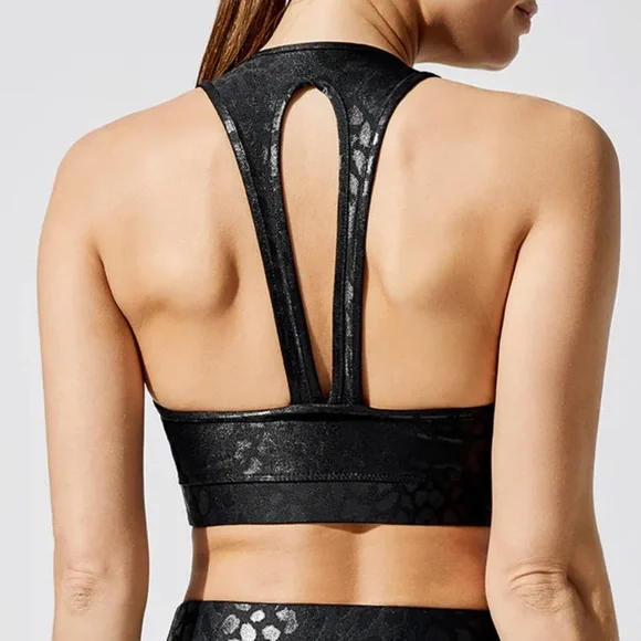 Carbon38 Action Bra 2.0 in Leopard Takara Shine - Picture 6 of 8